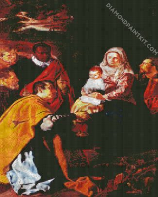 Adoration Of The Magi Velazquez diamond painting