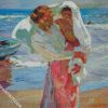 After Bathing Sorolla diamond painting