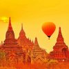 Air Balloon In Bagan diamond painting