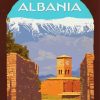 Albania Poster diamond painting