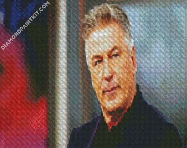 Alec Baldwin American Actor diamond painting