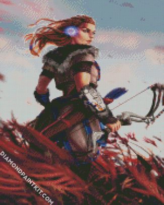 Aloy Horizon Zero Dawn Game diamond painting