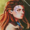 Aloy Horizon Zero Dawn Video Game diamond painting