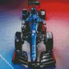 Alpine Formula One diamond painting