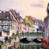 Alsace France Buildings diamond painting