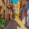 Alsace Village diamond painting