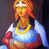 Amazigh Mona Lisa diamond painting