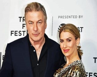 American Alec Baldwin And His Wife diamond painting