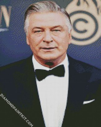 American Alec Baldwin diamond painting