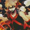 Angry Bakugo Anime diamond painting