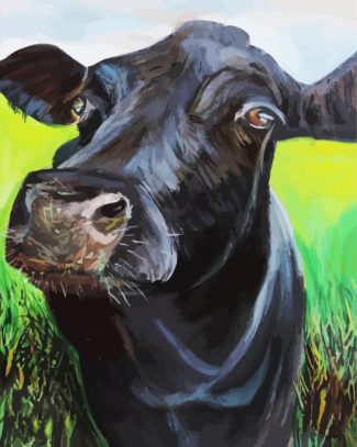 Angus Cattle diamond painting