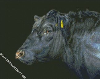 Angus Head diamond painting