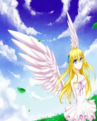 Anime Angel diamond painting