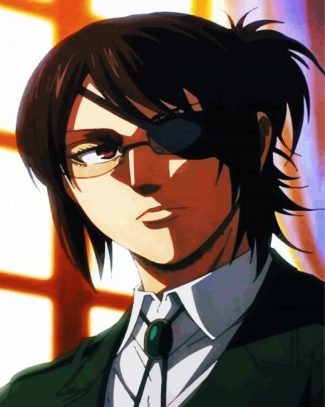 Anime Girl Hanji Zoe diamond painting