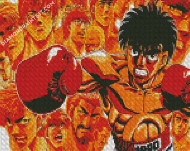 Anime Manga Hajime No Ippo diamond painting