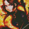 Anime katniss Everdeen diamond painting