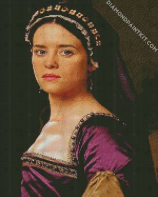 Anne Boleyn Whoniverse The Tudors diamond painting