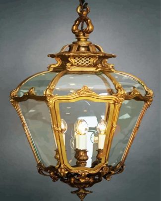 Antique Light Lantern diamond painting