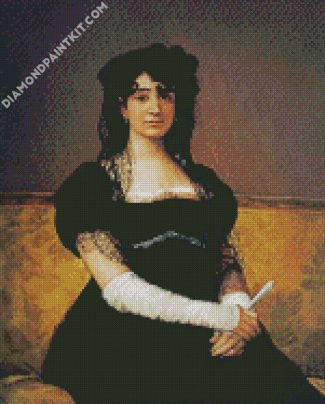 Antonia Zarate Goya Art diamond painting