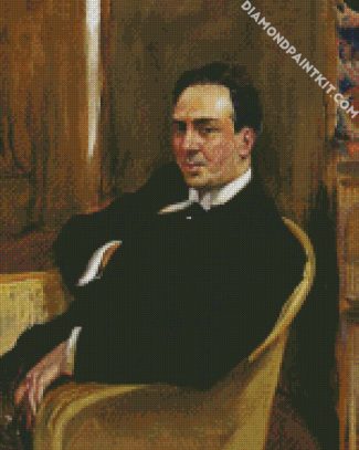 Antonio Machado Y Ruiz By Sorolla diamond painting