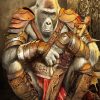 Ape Warrior diamond painting