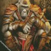 Ape Warrior diamond painting