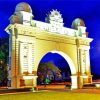 Arch Of Victory Ballarat At Night diamond painting