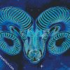 Aries Sign diamond painting