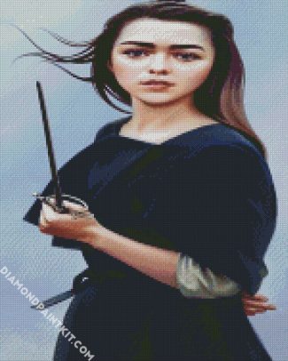 Arya Stark Game Of Thrones diamond painting