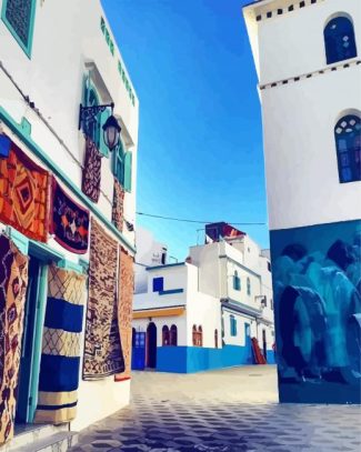 Asilah Morocco diamond painting