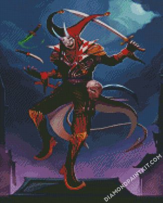 Assassin Jester diamond painting