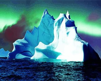 Aurora Iceberg diamond painting