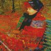 Automne Portrait Lydia Cassatt diamond painting