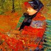 Automne Portrait Lydia Cassatt diamond painting