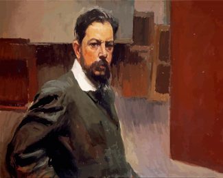 Autorretrato Joaquín By Sorolla diamond painting