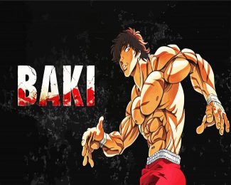 Baki Anime Poster diamond painting