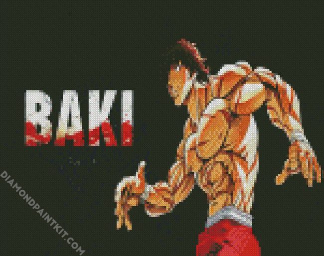 Baki Anime Poster diamond painting