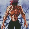 Baki's Father Yuujirou Hanma diamond painting