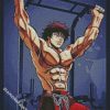 Baki The Grappler Training diamond painting