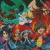 Bakugan Battle Brawlers Characters diamond painting