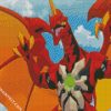 Bakugan Battle Brawlers Dragon Character diamond painting