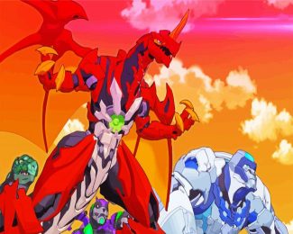 Bakugan Battle Brawlers Monsters diamond painting