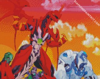 v Bakugan Battle Brawlers Monsters diamond painting