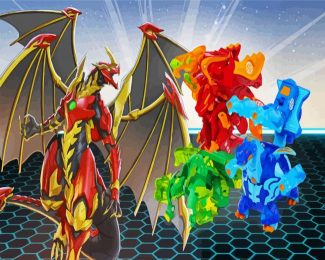 Bakugan Battle Brawlers diamond painting