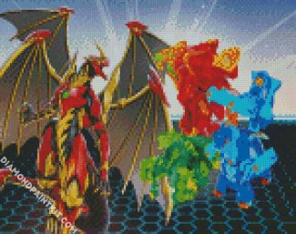 Bakugan Battle Brawlers diamond painting