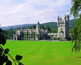 Balmoral Castle In UK diamond painting