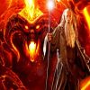 Balrog And Gandalf Lord Of The Rings diamond painting