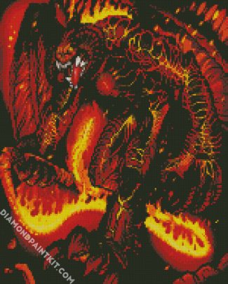 Balrog Lord Of The Rings diamond painting