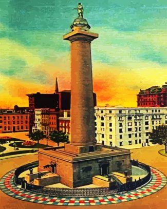 Baltimore Monuments Art diamond painting