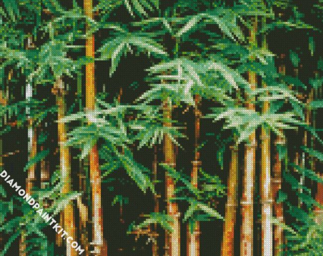 Bamboo Plants diamond painting